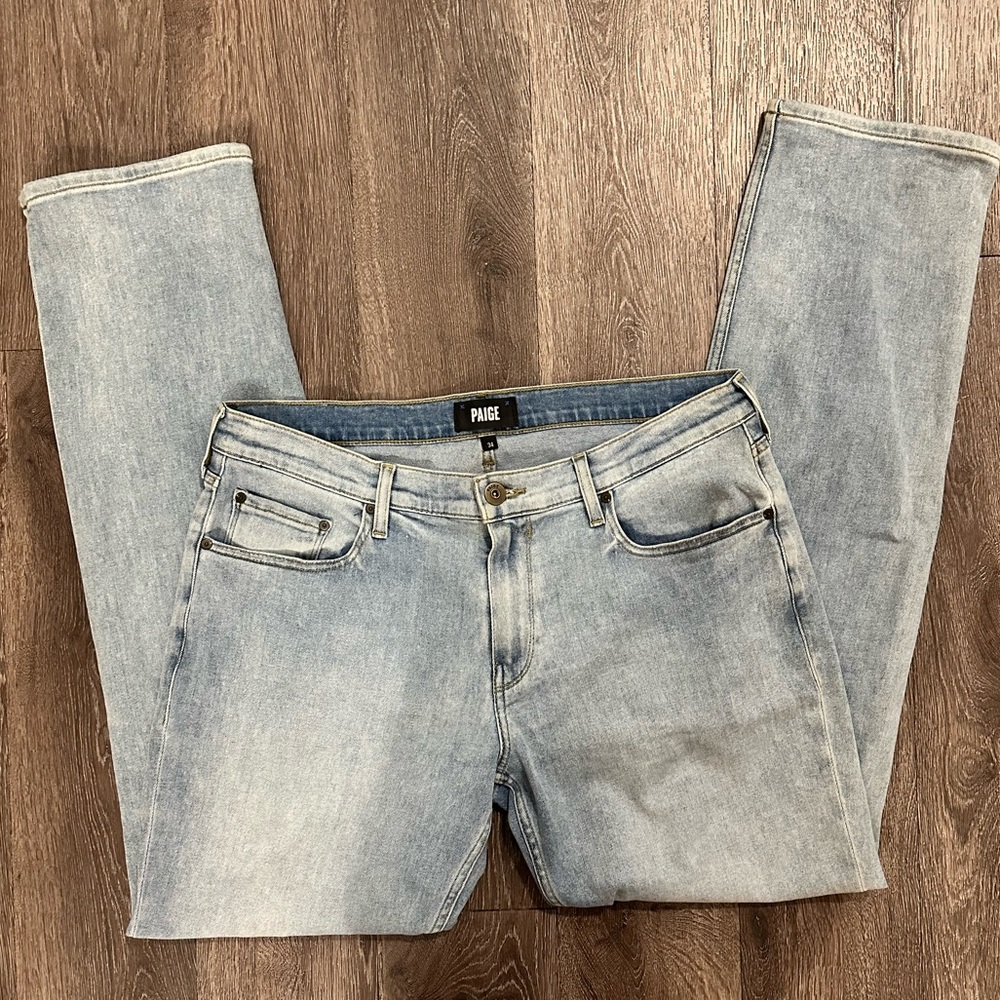 Normandy Men’s Paige straight jeans 34w